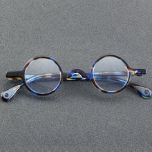 Carica l&#39;immagine nel visualizzatore di Gallery, Japan Vintage Round Acetate Glasses Frame for Men Women Prescription Myopia Optical Eyeglasses 5807