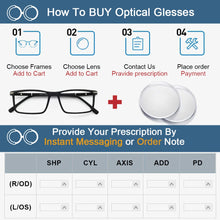 Load image into Gallery viewer, OCCI CHIARI Men Glasses Frame  Male Business Style Eyewear Myopia Optical Prescription Eyeglasses Frame Men High Qualit