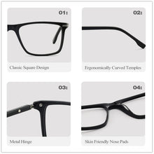 Load image into Gallery viewer, OCCI CHIARI Men Glasses Frame  Male Business Style Eyewear Myopia Optical Prescription Eyeglasses Frame Men High Qualit