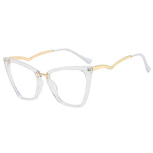 Load image into Gallery viewer, OEC CPO Fashion Cat Eye Clear Myopia Prescription Glasses Frame Women Men Transparent Lens Optical Eyeglasses Frame Unisex