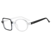Load image into Gallery viewer, OEC CPO Square Glasses Women Men Fashion Clear Glasses Optical Eyeglasses Frame Personality Round Transparent Lens Spectacle