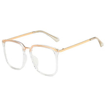 Load image into Gallery viewer, OEC CPO Transparent Square Glasses Frame Women Men Brand Designer Vintage Optical Eyeglasses Frames Female Clear Eyewear