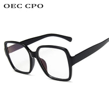 Load image into Gallery viewer, OEC CPO Vintage Frame Eyeglasses Mens Women Clear glasses Retro Square Optical Lens Eyewear Nerd Clear Lens Glasses O405