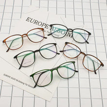 Load image into Gallery viewer, Opeco oculos vintage myopia glasses TR90 light women&#39;s eyeglasses frame eyewear prescription able recipe male  spectacles #6656
