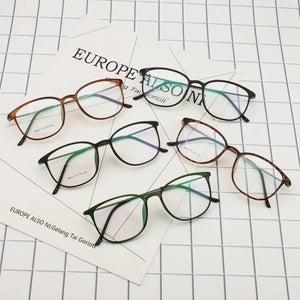 Opeco oculos vintage myopia glasses TR90 light women's eyeglasses frame eyewear prescription able recipe male  spectacles #6656