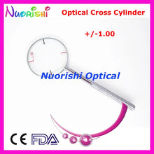Load image into Gallery viewer, Ophthalmic Optical Cross Cylinder 4 Diopters for Optional 0.25, 0.50, 0.75,1.00 E09-5503