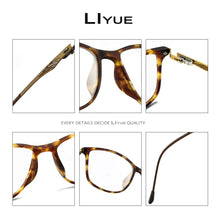 Load image into Gallery viewer, Optical Eye Glasses Frame Ultralight Retro Prescription Myopia Eyeglasses Plastic Titanium TR90 Frame Clear Lens For Men Women