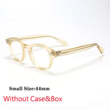 Load image into Gallery viewer, Optical Eyeglasses Frame Men Women Johnny Depp LEMTOSH Vintage Glasses Computer Acetate Spectacle Frame For Male Clear Lens