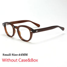 Load image into Gallery viewer, Optical Eyeglasses Frame Men Women Johnny Depp LEMTOSH Vintage Glasses Computer Acetate Spectacle Frame For Male Clear Lens