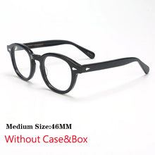 Load image into Gallery viewer, Optical Eyeglasses Frame Men Women Johnny Depp LEMTOSH Vintage Glasses Computer Acetate Spectacle Frame For Male Clear Lens