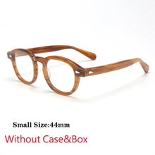 Load image into Gallery viewer, Optical Eyeglasses Frame Men Women Johnny Depp LEMTOSH Vintage Glasses Computer Acetate Spectacle Frame For Male Clear Lens