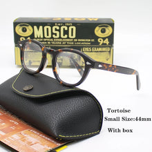 Load image into Gallery viewer, Optical Eyeglasses Frame Men Women Johnny Depp LEMTOSH Vintage Glasses Computer Acetate Spectacle Frame For Male Clear Lens