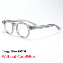 Load image into Gallery viewer, Optical Eyeglasses Frame Men Women Johnny Depp LEMTOSH Vintage Glasses Computer Acetate Spectacle Frame For Male Clear Lens