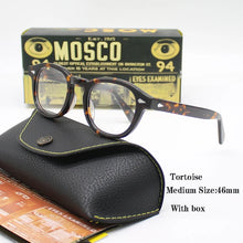 Load image into Gallery viewer, Optical Eyeglasses Frame Men Women Johnny Depp LEMTOSH Vintage Glasses Computer Acetate Spectacle Frame For Male Clear Lens