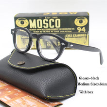 Load image into Gallery viewer, Optical Eyeglasses Frame Men Women Johnny Depp LEMTOSH Vintage Glasses Computer Acetate Spectacle Frame For Male Clear Lens