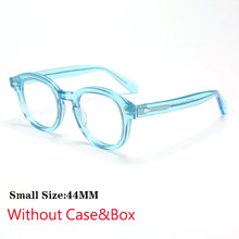 Load image into Gallery viewer, Optical Eyeglasses Frame Men Women Johnny Depp LEMTOSH Vintage Glasses Computer Acetate Spectacle Frame For Male Clear Lens