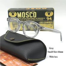 Load image into Gallery viewer, Optical Eyeglasses Frame Men Women Johnny Depp LEMTOSH Vintage Glasses Computer Acetate Spectacle Frame For Male Clear Lens