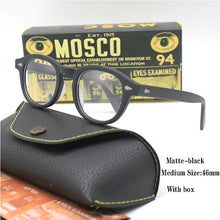 Load image into Gallery viewer, Optical Eyeglasses Frame Men Women Johnny Depp LEMTOSH Vintage Glasses Computer Acetate Spectacle Frame For Male Clear Lens