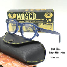 Load image into Gallery viewer, Optical Eyeglasses Frame Men Women Johnny Depp LEMTOSH Vintage Glasses Computer Acetate Spectacle Frame For Male Clear Lens