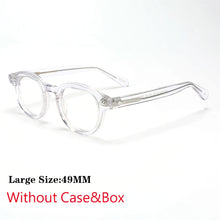 Load image into Gallery viewer, Optical Eyeglasses Frame Men Women Johnny Depp LEMTOSH Vintage Glasses Computer Acetate Spectacle Frame For Male Clear Lens