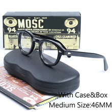 Load image into Gallery viewer, Optical Eyeglasses Frame Men Women Johnny Depp LEMTOSH Vintage Glasses Computer Acetate Spectacle Frame For Male Clear Lens