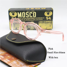 Load image into Gallery viewer, Optical Eyeglasses Frame Men Women Johnny Depp LEMTOSH Vintage Glasses Computer Acetate Spectacle Frame For Male Clear Lens