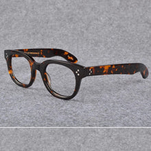 Load image into Gallery viewer, Optical Eyeglasses Frame Men Women Johnny Depp VILDA Vintage Glasses Computer Acetate Spectacle Frame For Male Clear Lens