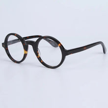 Load image into Gallery viewer, Optical Eyeglasses Frame Men Women With Case&amp;Box Vintage Round Johnny Depp Computer Glasses Spectacle Frame Male Clear Lens