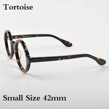 Load image into Gallery viewer, Optical Eyeglasses Frame Men Women With Case&amp;Box Vintage Round Johnny Depp Computer Glasses Spectacle Frame Male Clear Lens