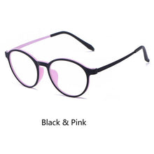 Load image into Gallery viewer, Optical Glasses Frame Women Ultralight Pure Titanium Glasses Frame Men Round Big Spectacles Frame Prescription Glasses