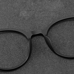 Optical Glasses Frame Women Ultralight Pure Titanium Glasses Frame Men Round Big Spectacles Frame Prescription Glasses