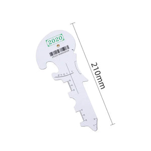 Optometry Multi-function Pupil Soft Ruler Measue PD Distance Glasses Temple Angle Measuring Tooll  PR12