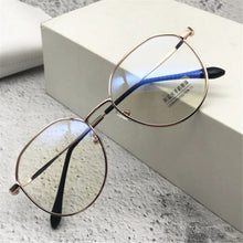 Load image into Gallery viewer, Oulylan -1.0-1.5-2.0 to-4.0 Metal Finished Myopia Glasses Men Women Anti Blue Light Eyeglasses Prescription Shortsighted Eyewear