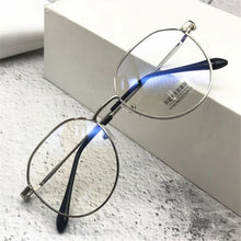 Load image into Gallery viewer, Oulylan -1.0-1.5-2.0 to-4.0 Metal Finished Myopia Glasses Men Women Anti Blue Light Eyeglasses Prescription Shortsighted Eyewear