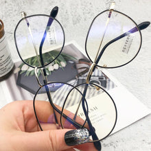 Load image into Gallery viewer, Oulylan -1.0-1.5-2.0 to-4.0 Metal Finished Myopia Glasses Men Women Anti Blue Light Eyeglasses Prescription Shortsighted Eyewear