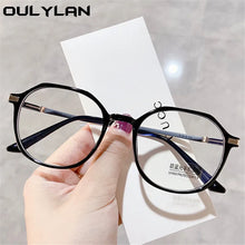 Load image into Gallery viewer, Oulylan -1.75 2.0 2.5 3.0 Finished Myopia Glasses Women Men Blue Light Blocking Glasses Students Shortsighted Eyeglasses -1.5