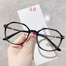 Load image into Gallery viewer, Oulylan -1.75 2.0 2.5 3.0 Finished Myopia Glasses Women Men Blue Light Blocking Glasses Students Shortsighted Eyeglasses -1.5