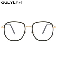 Load image into Gallery viewer, Oulylan Anti Blue Light Finished Myopia Glasses Men Women Oversized Shortsighted Eyewear Student Diopter -0.5 1.0 1.5 2.0 2.5