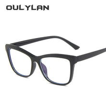 Load image into Gallery viewer, Oulylan Blue Light Blocking Eyeglasses Frame Women Fashion Anti Blue Light Glasses Frames Optical Computer Decorative Eyewear