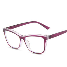 Load image into Gallery viewer, Oulylan Blue Light Blocking Eyeglasses Frame Women Fashion Anti Blue Light Glasses Frames Optical Computer Decorative Eyewear