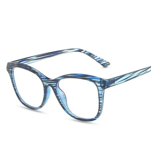 Oulylan Fashion Anti Blue Light Glasses Frame Women Transparent Computer Eyeglasses Ladies Prescription Spectacle Frame