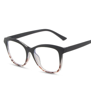 Oulylan Fashion Anti Blue Light Glasses Frame Women Transparent Computer Eyeglasses Ladies Prescription Spectacle Frame
