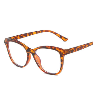 Oulylan Fashion Anti Blue Light Glasses Frame Women Transparent Computer Eyeglasses Ladies Prescription Spectacle Frame