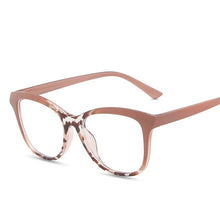 Load image into Gallery viewer, Oulylan Fashion Anti Blue Light Glasses Frame Women Transparent Computer Eyeglasses Ladies Prescription Spectacle Frame