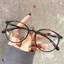 Carica l&#39;immagine nel visualizzatore di Gallery, Oulylan Finished Myopia Glasses  Minus Glasses Frame With Degree Round Women Nearsighted Eyewear 0 -1.0 1.5  2.0 2.5 To -6.0