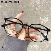 Carica l&#39;immagine nel visualizzatore di Gallery, Oulylan Finished Myopia Glasses  Minus Glasses Frame With Degree Round Women Nearsighted Eyewear 0 -1.0 1.5  2.0 2.5 To -6.0