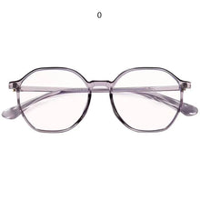 Carica l&#39;immagine nel visualizzatore di Gallery, Oulylan Polygon Finished Myopia Prescription Glasses Men Women Optical Nearsighted Spectacle Frame with diopters minus -1.5 -2.0