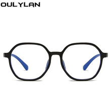 Carica l&#39;immagine nel visualizzatore di Gallery, Oulylan Polygon Finished Myopia Prescription Glasses Men Women Optical Nearsighted Spectacle Frame with diopters minus -1.5 -2.0