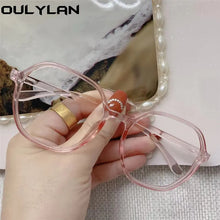 Load image into Gallery viewer, Oulylan Polygon Finished Myopia Prescription Glasses Men Women Optical Nearsighted Spectacle Frame with diopters minus -1.5 -2.0