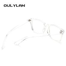 Load image into Gallery viewer, Oulylan Transparent Eyeglasses Women Men Anti Blue Light Glasses Frames Female Male Computer Eyewear Clear Optical Myopia Frame